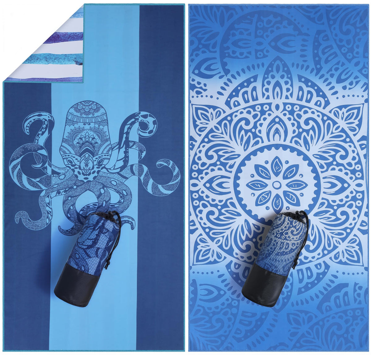 Printed Microfibre Beach Towel