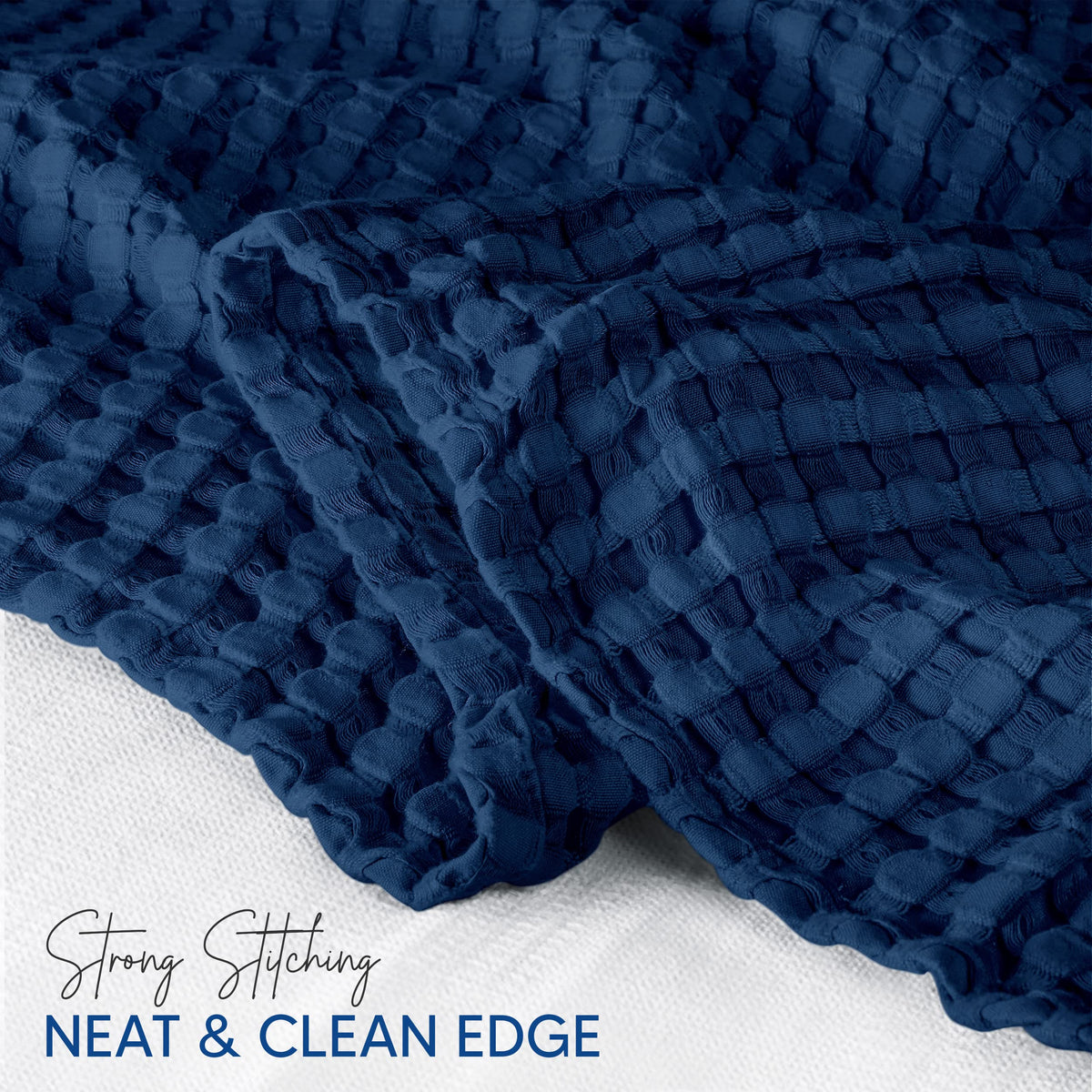 Pure Cotton Waffle Blanket