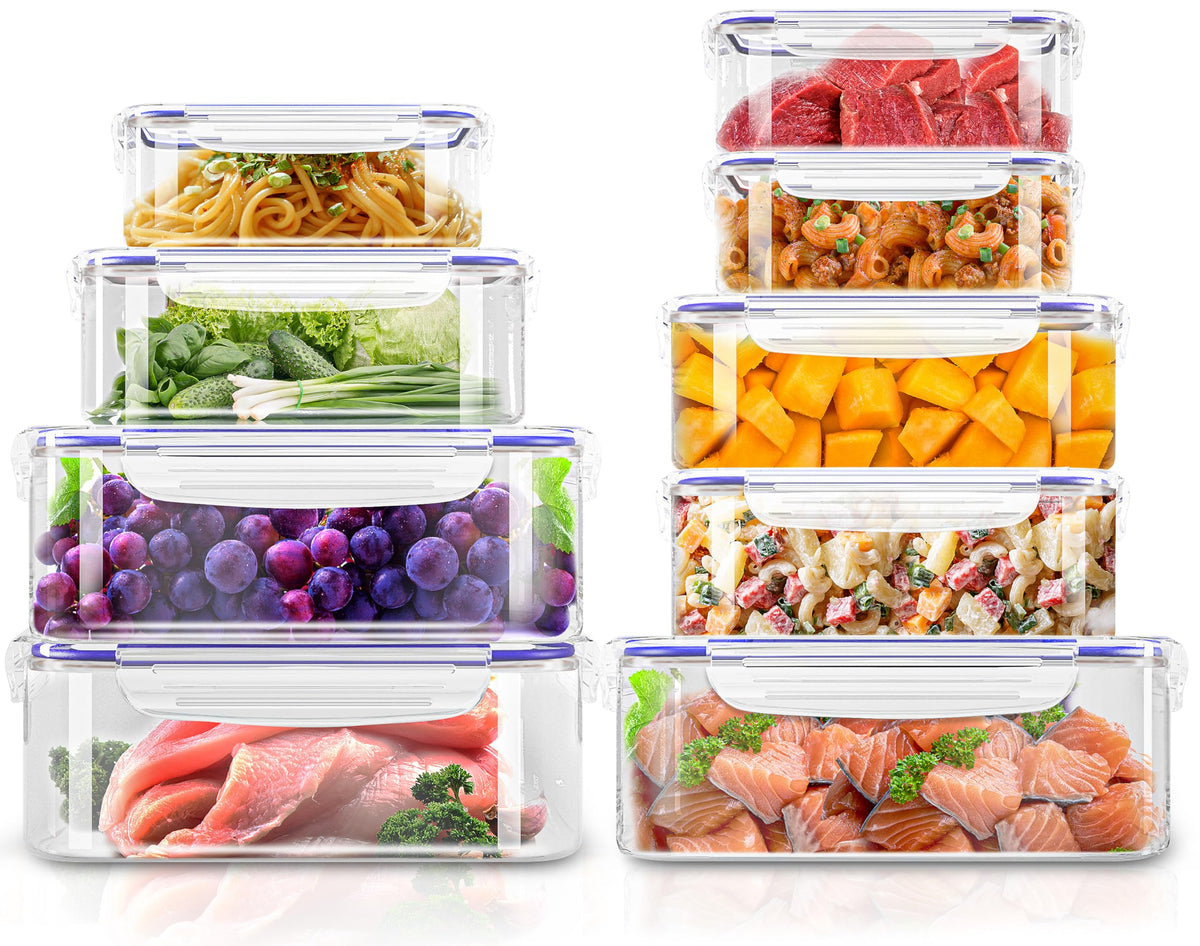 Leakproof Stackable Food Storage Containers