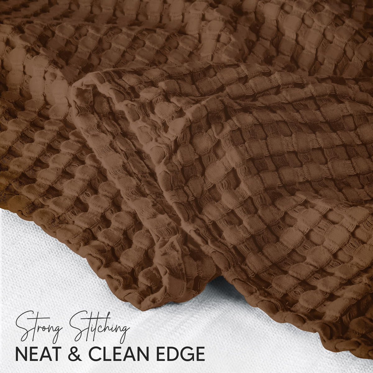 Pure Cotton Waffle Blanket