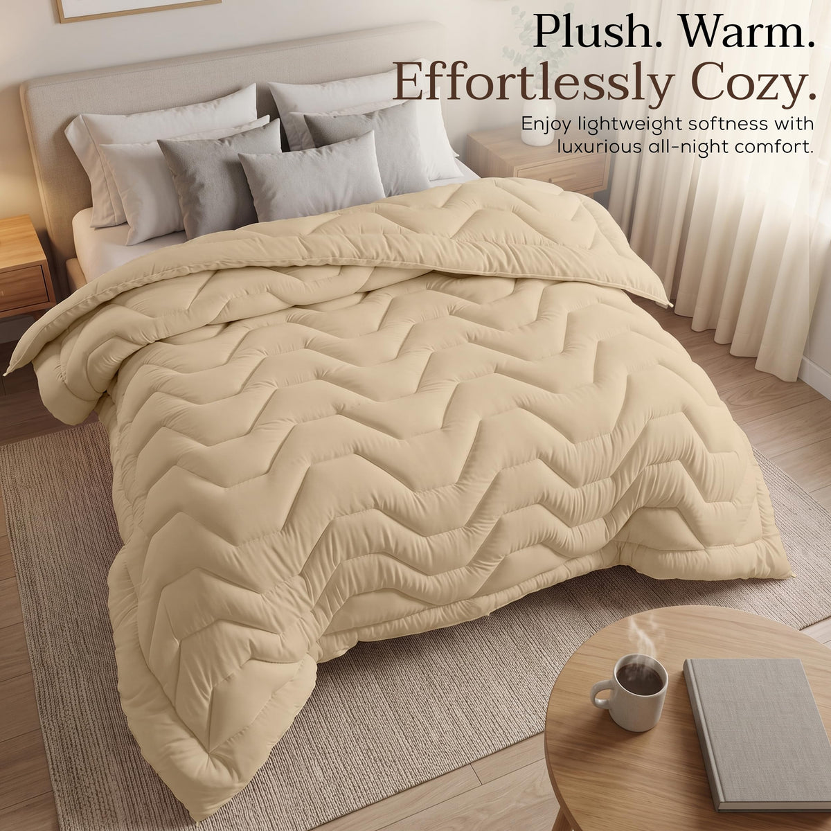 WinterNest Zigzag Stitch Duvet