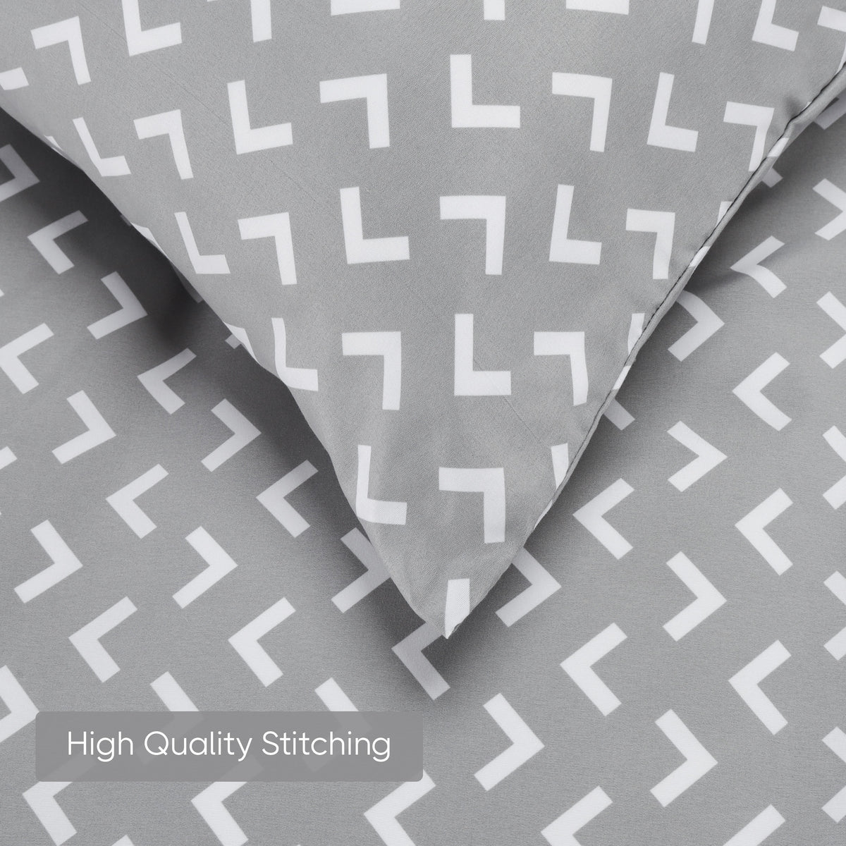 Signature Arrow Design Brushed Duvet Set