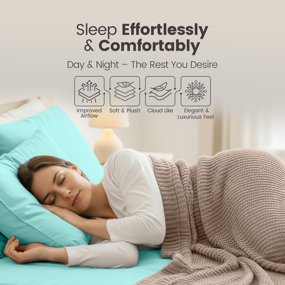 Everyday Soft Deep Fitted Sheet