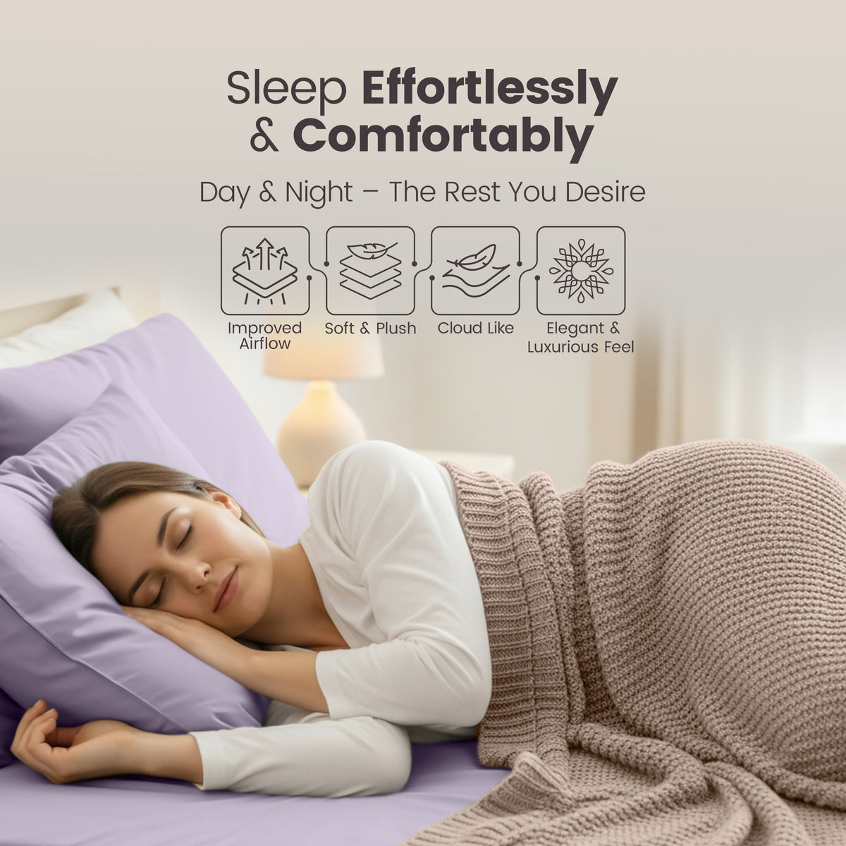 Everyday Soft Deep Fitted Sheet