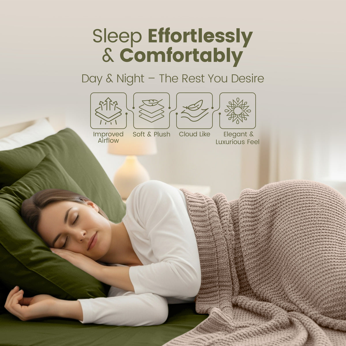Everyday Soft Deep Fitted Sheet