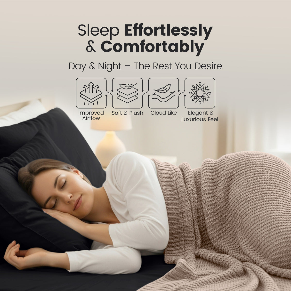 Everyday Soft Deep Fitted Sheet