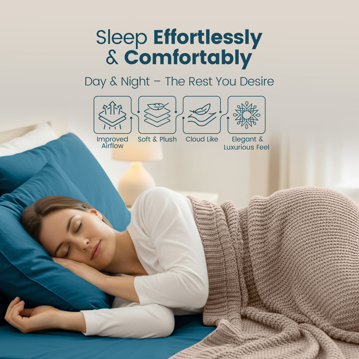 Everyday Soft Deep Fitted Sheet