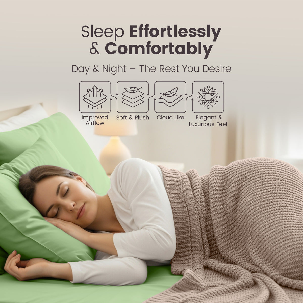 Everyday Soft Deep Fitted Sheet