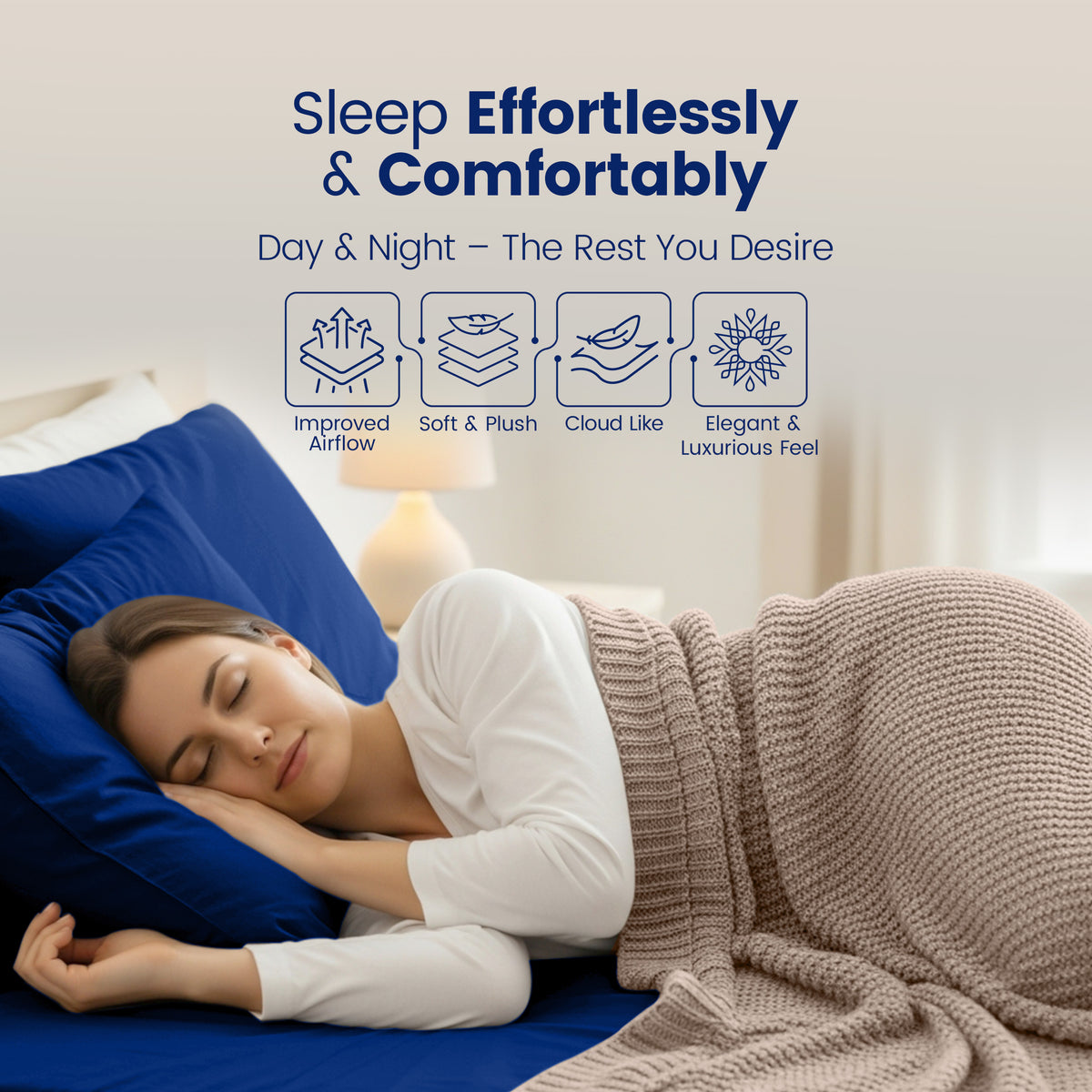 Everyday Soft Deep Fitted Sheet