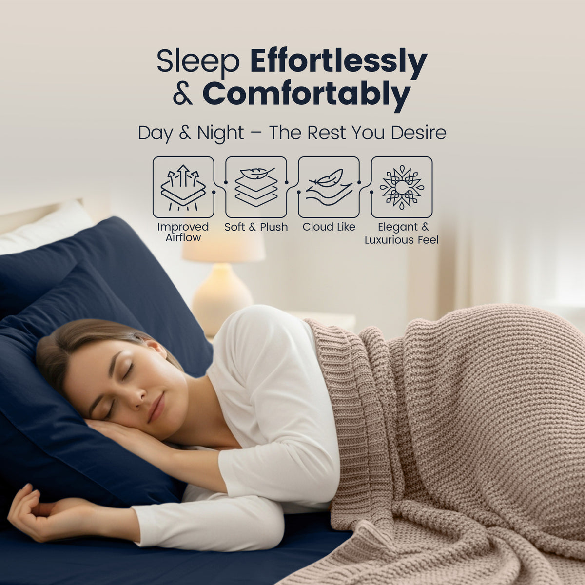 Everyday Soft Deep Fitted Sheet