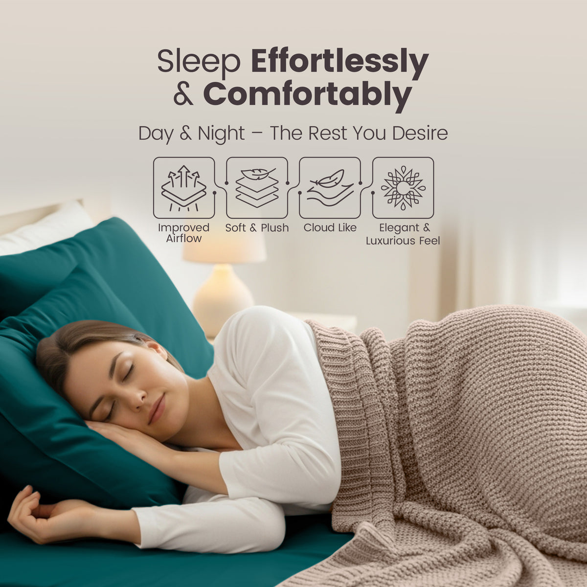 Everyday Soft Deep Fitted Sheet