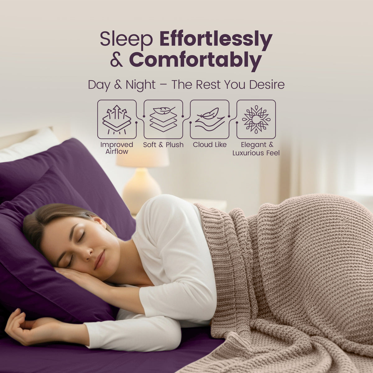 Everyday Soft Deep Fitted Sheet