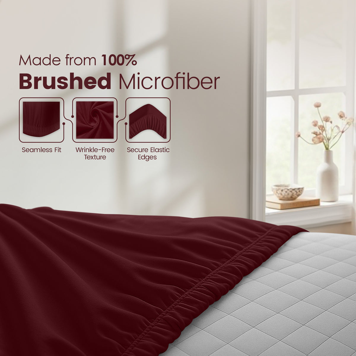 Everyday Soft Deep Fitted Sheet