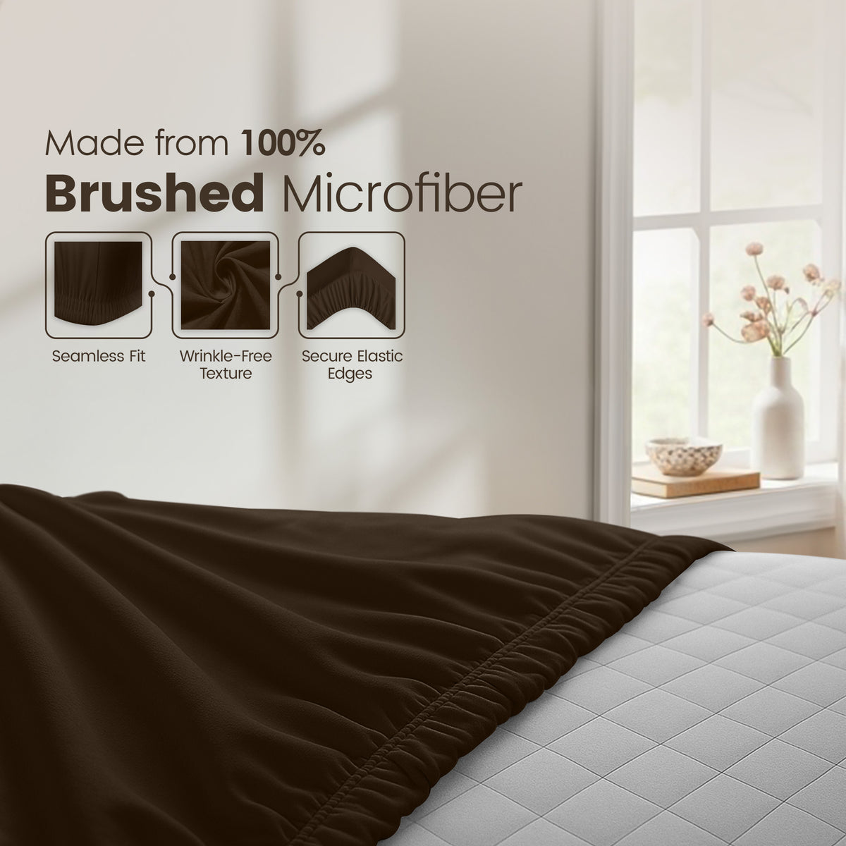 Everyday Soft Deep Fitted Sheet