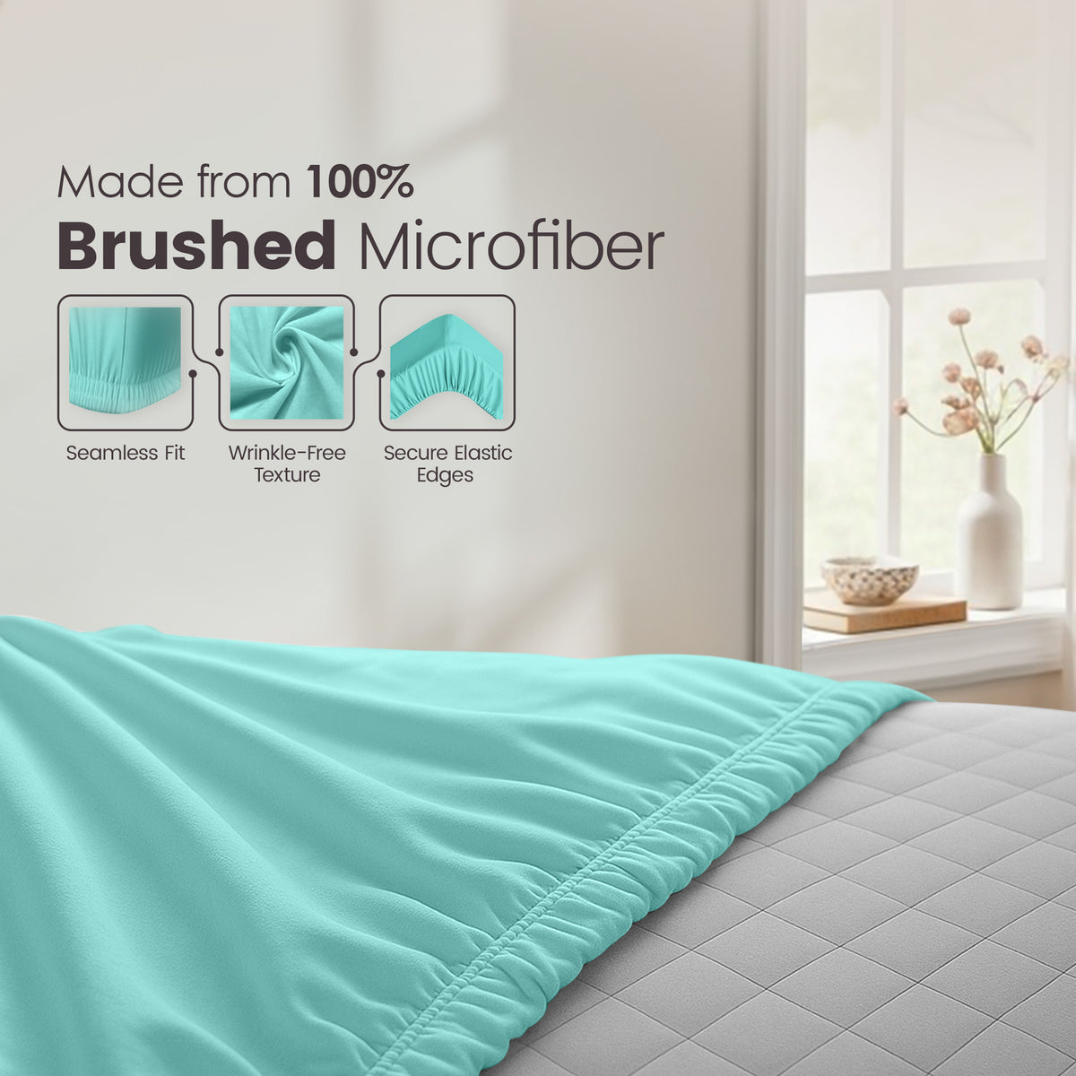 Everyday Soft Deep Fitted Sheet