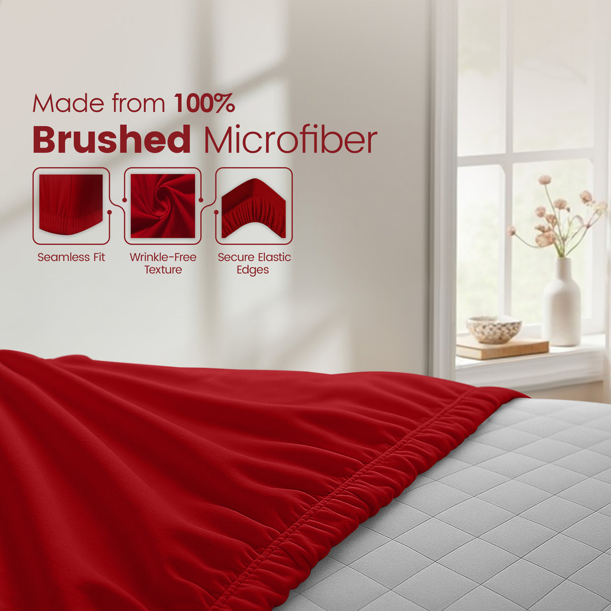 Everyday Soft Deep Fitted Sheet