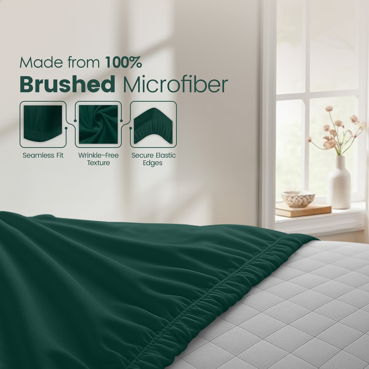 Everyday Soft Deep Fitted Sheet