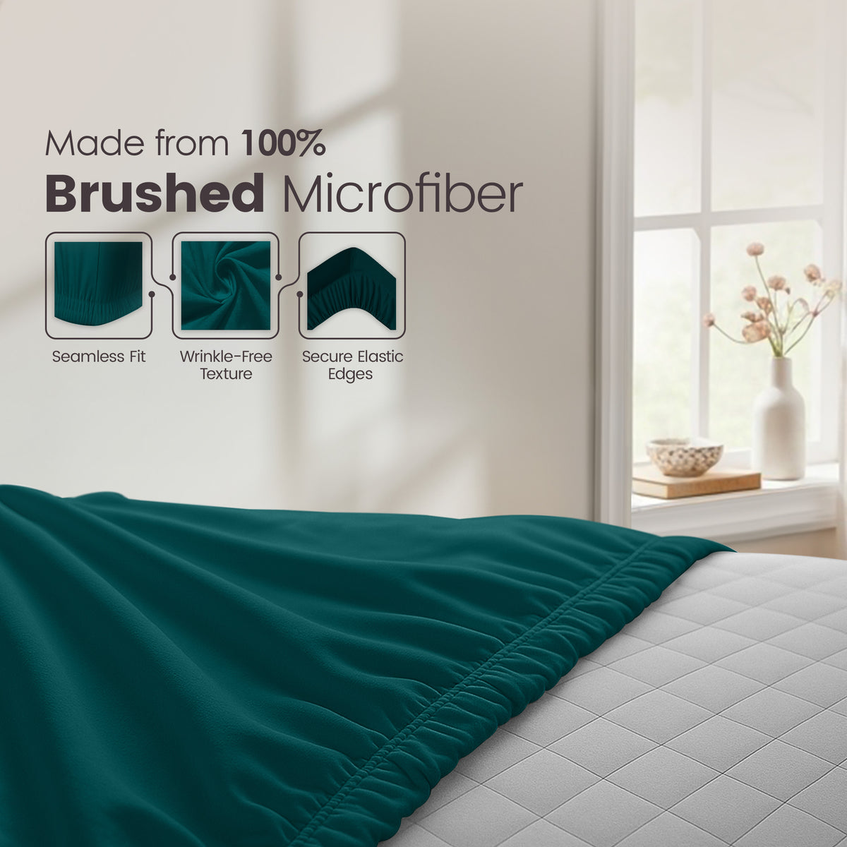Everyday Soft Deep Fitted Sheet