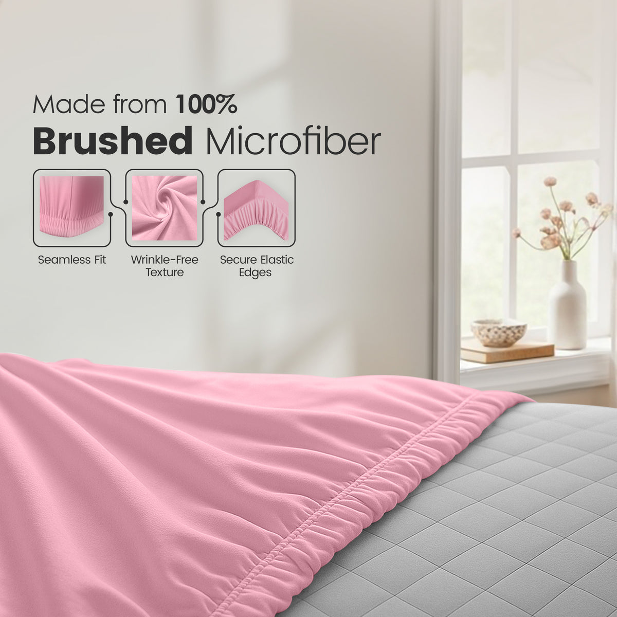 Everyday Soft Deep Fitted Sheet
