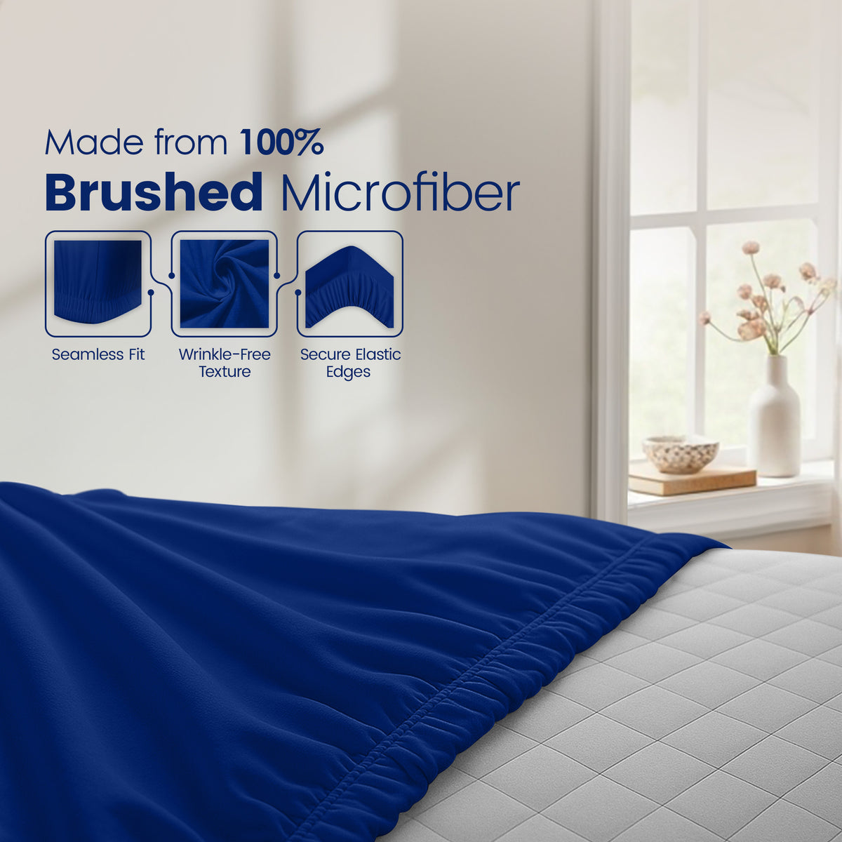 Everyday Soft Deep Fitted Sheet