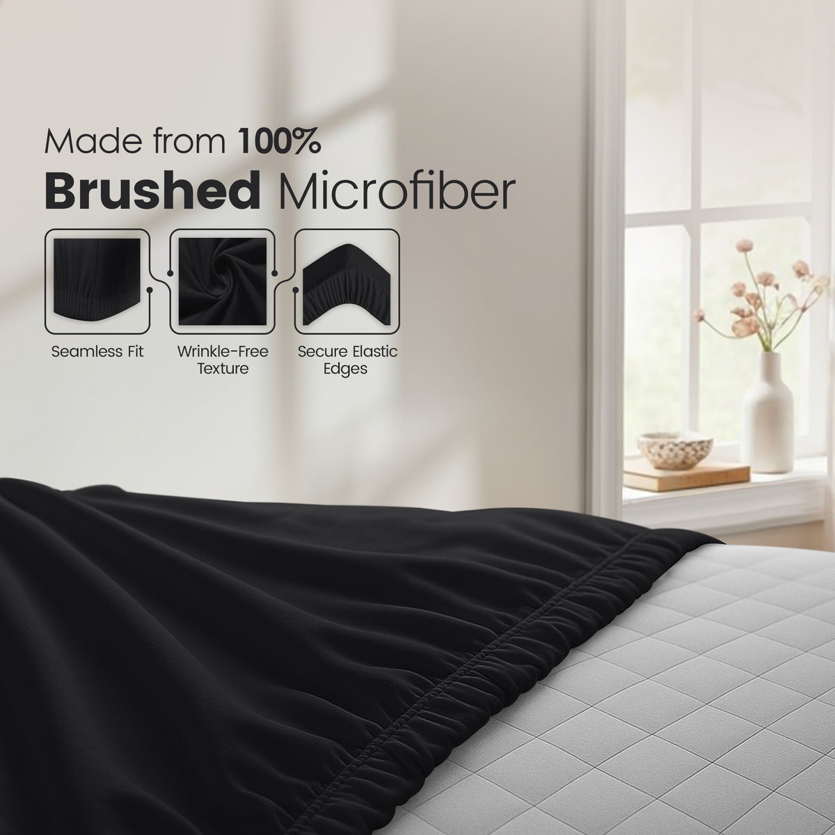 Everyday Soft Deep Fitted Sheet