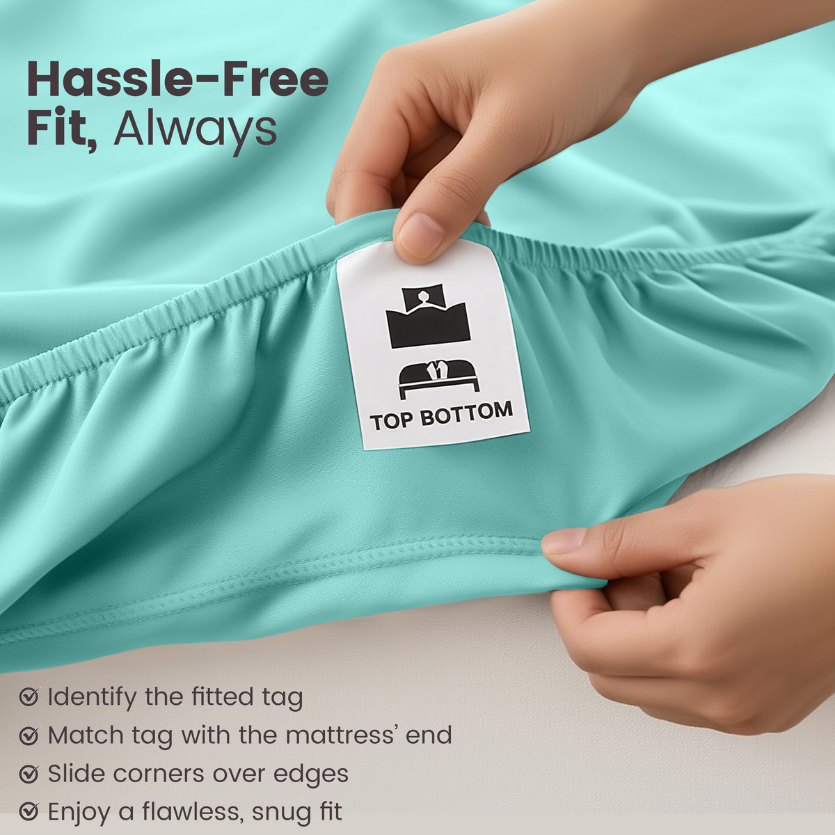 Everyday Soft Deep Fitted Sheet