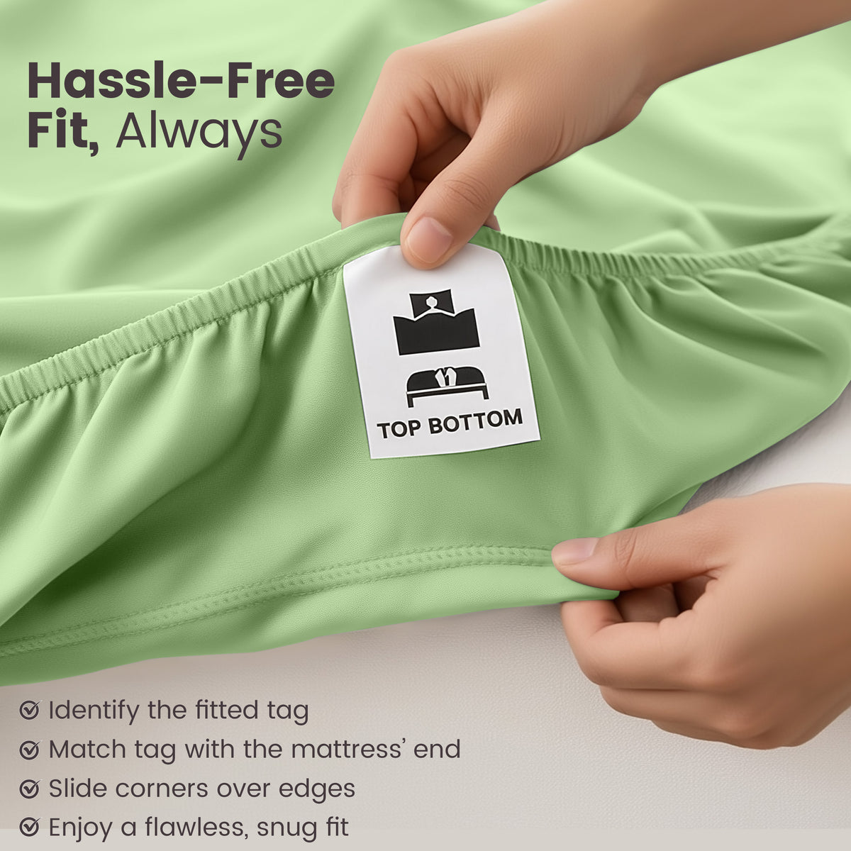 Everyday Soft Deep Fitted Sheet