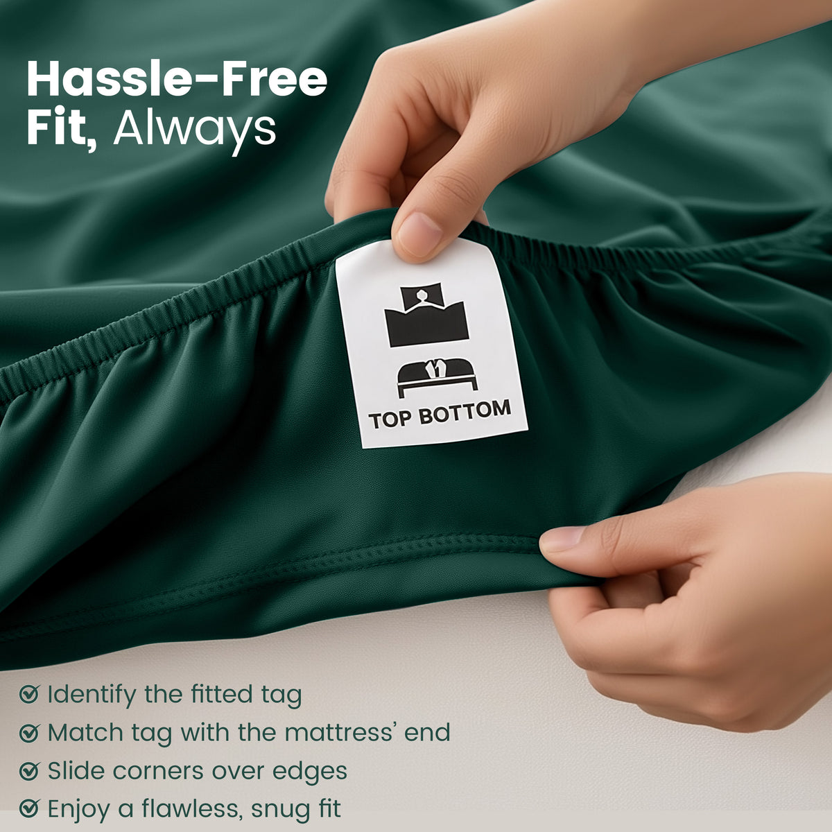 Everyday Soft Deep Fitted Sheet