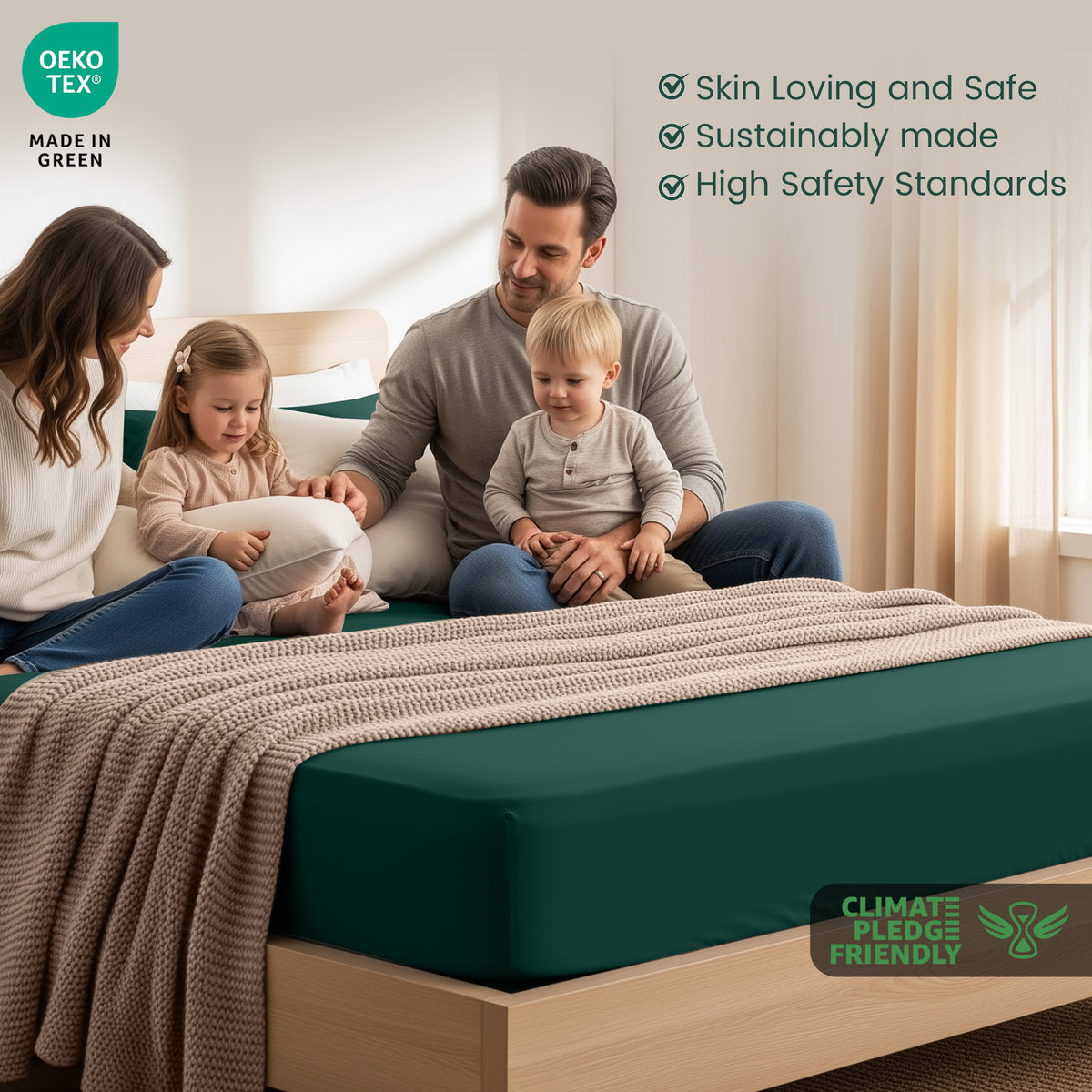 Everyday Soft Deep Fitted Sheet