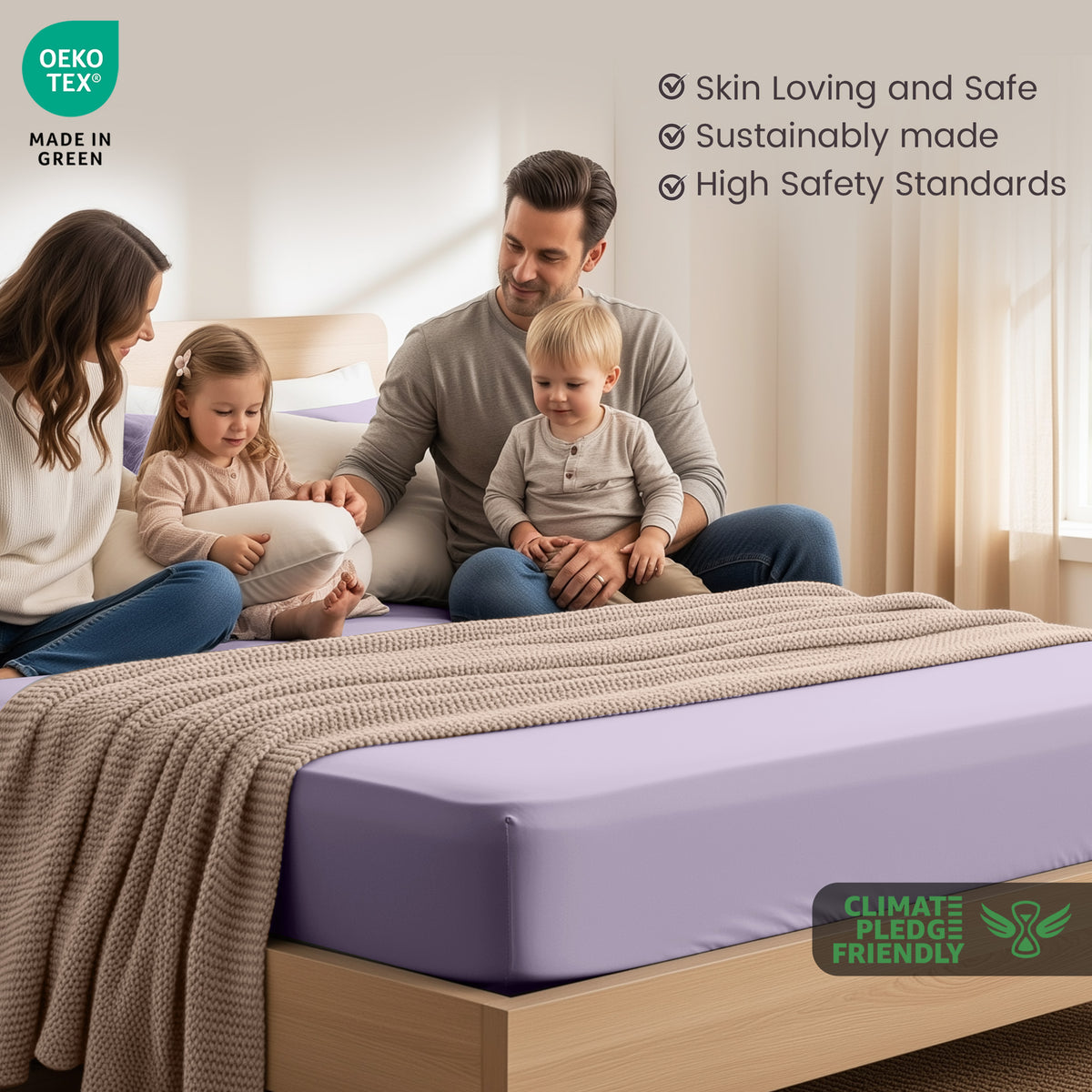 Everyday Soft Deep Fitted Sheet