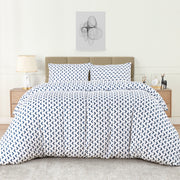 Signature Arrow Design Brushed Duvet Set