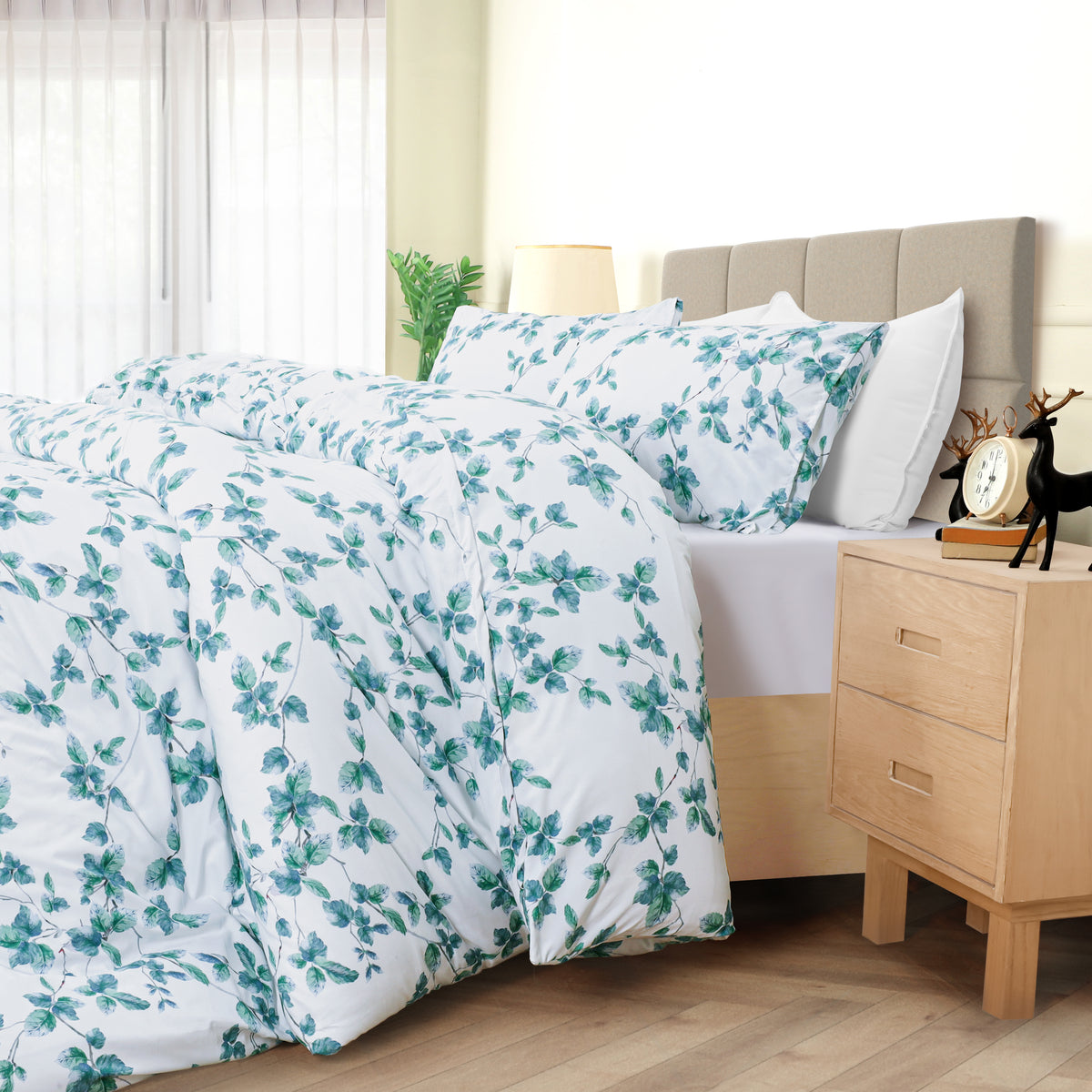 Signature Floral Brushed Duvet Set
