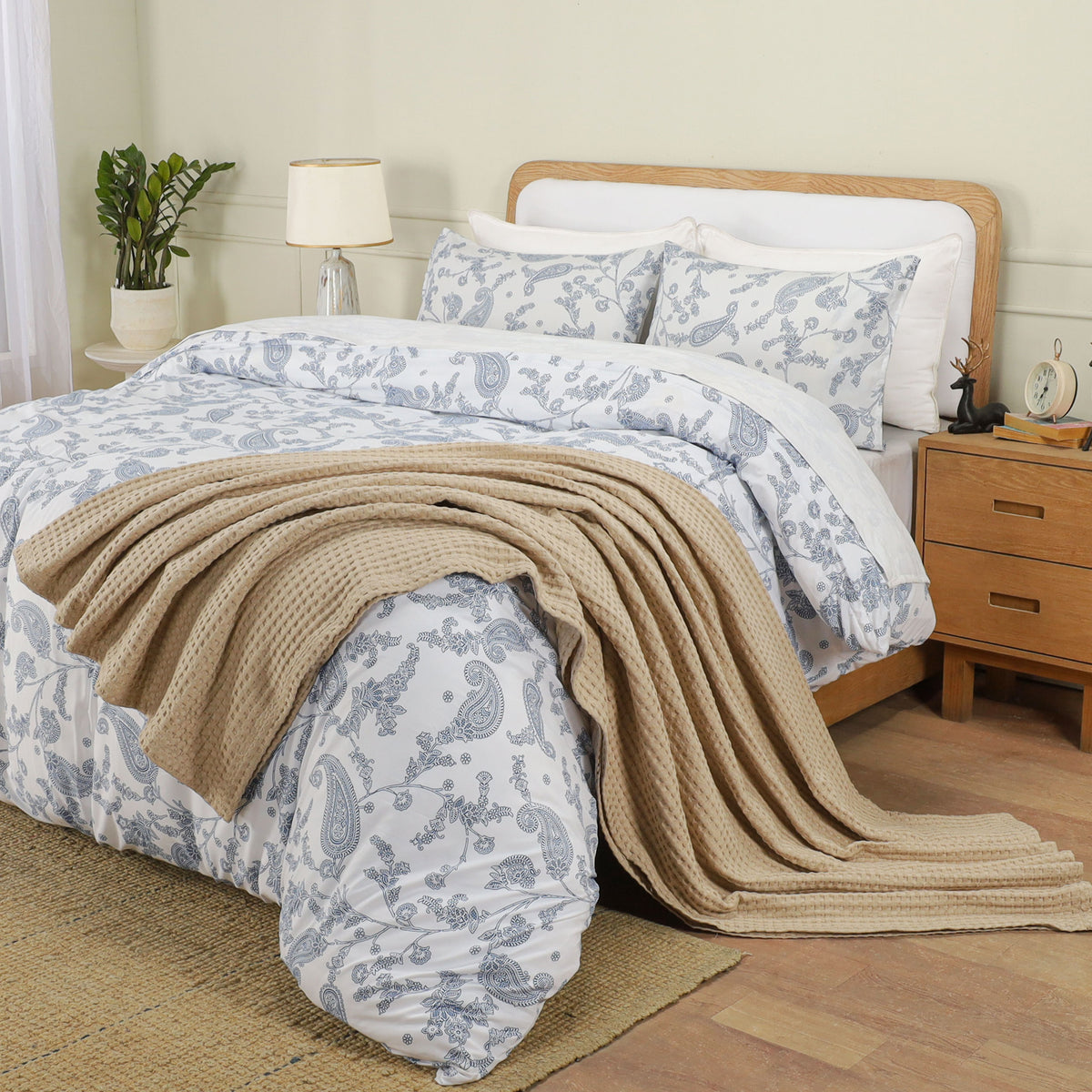 Signature Paisley Brushed Duvet Set