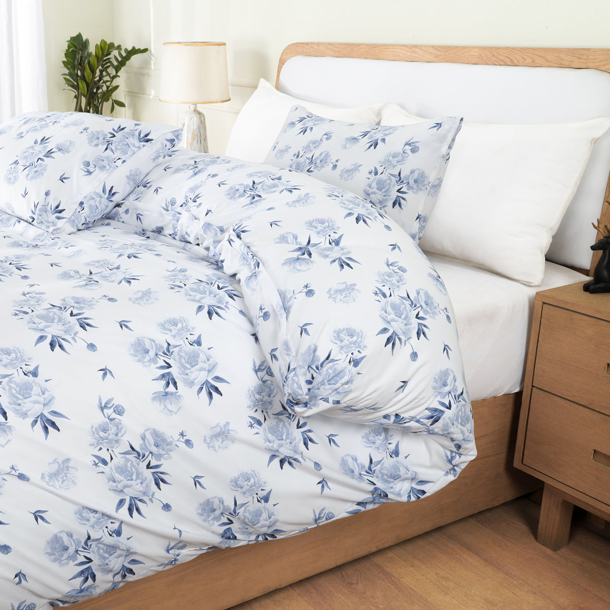 Signature Floral Brushed Duvet Set