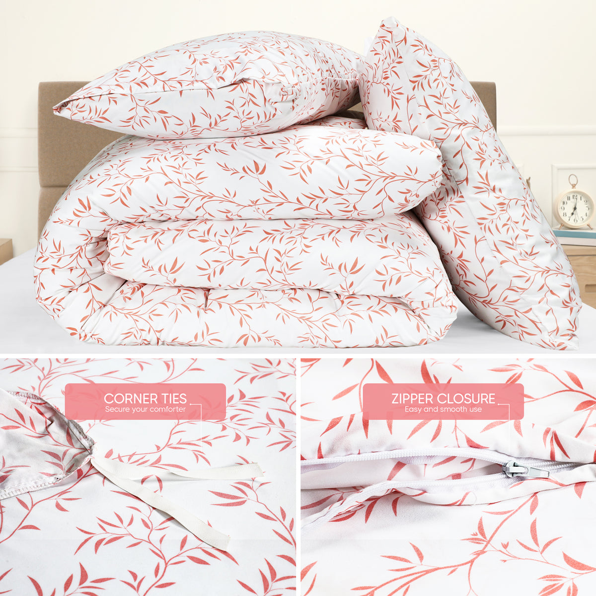 Signature Vines Brushed Duvet Set