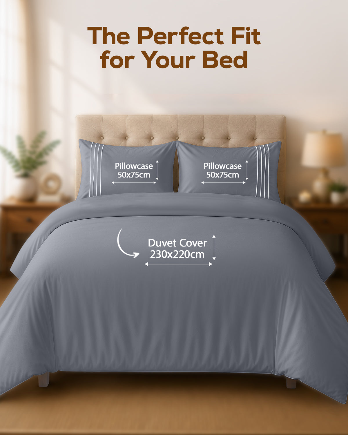 Fine Embroidery Duvet Cover Set