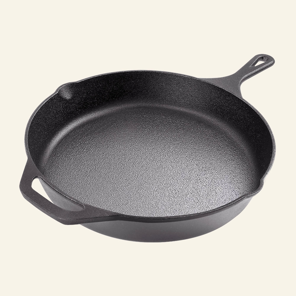 Pre-Seasoned Cast Iron Skillet Frying Pan