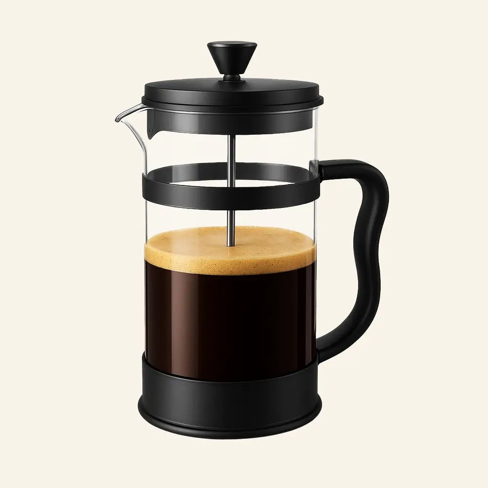 Heat-Resistant Glass Cafetière Coffee French Press