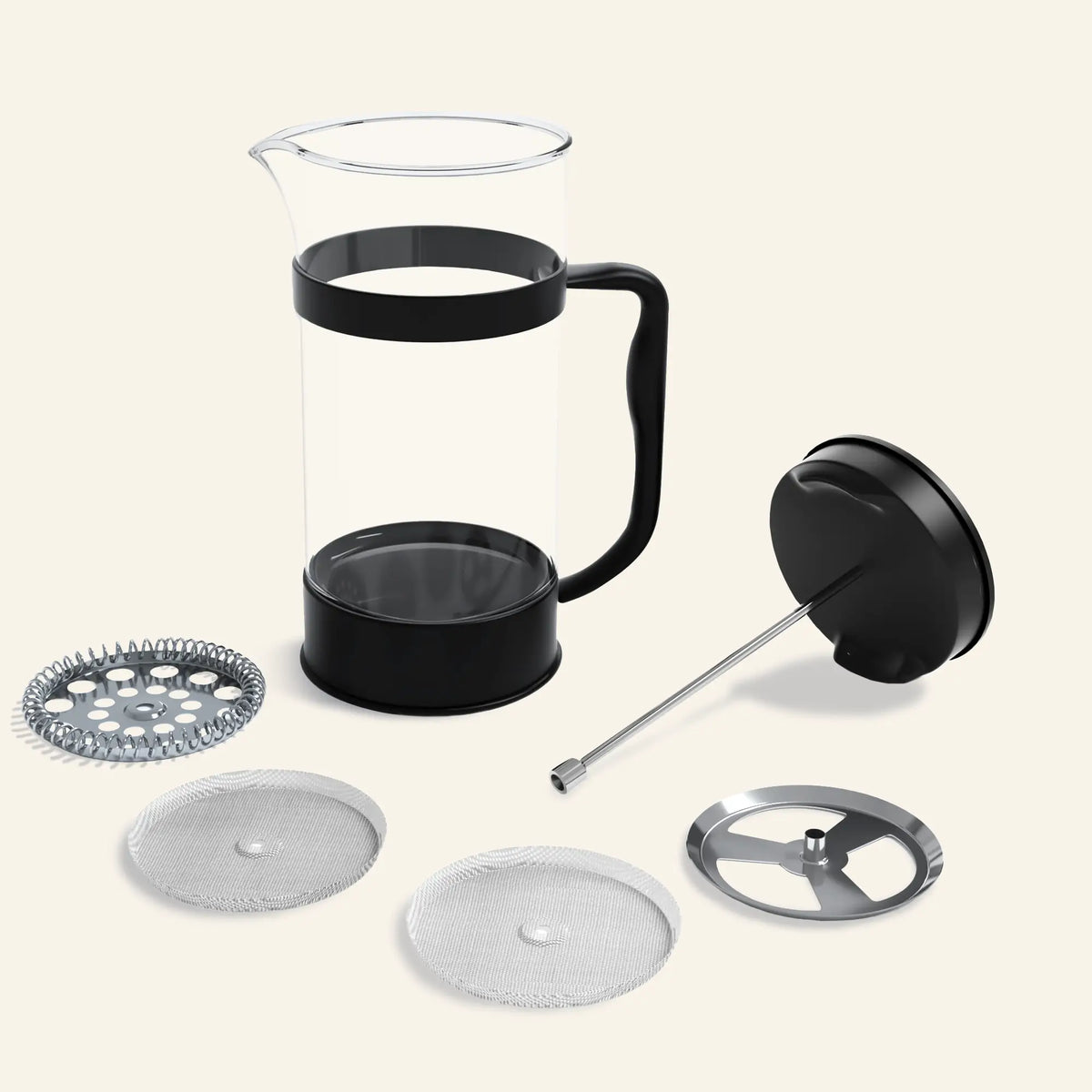Heat-Resistant Glass Cafetière Coffee French Press