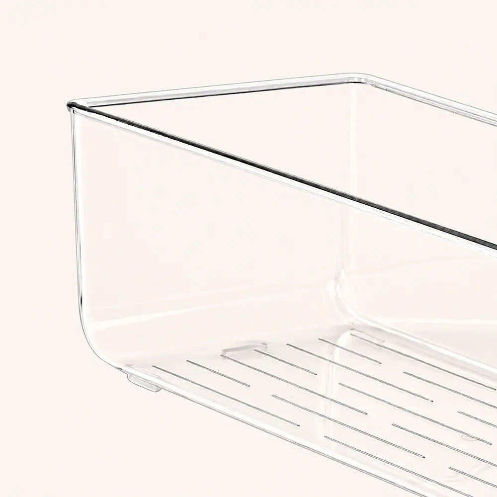Clear Plastic Fridge Can Dispenser Organiser