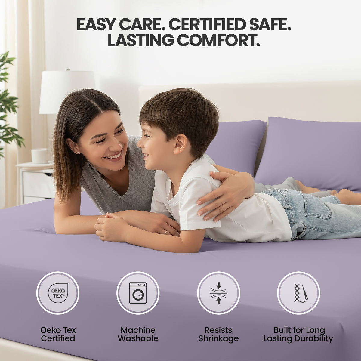 Everyday Soft Fitted Sheet - Multipack