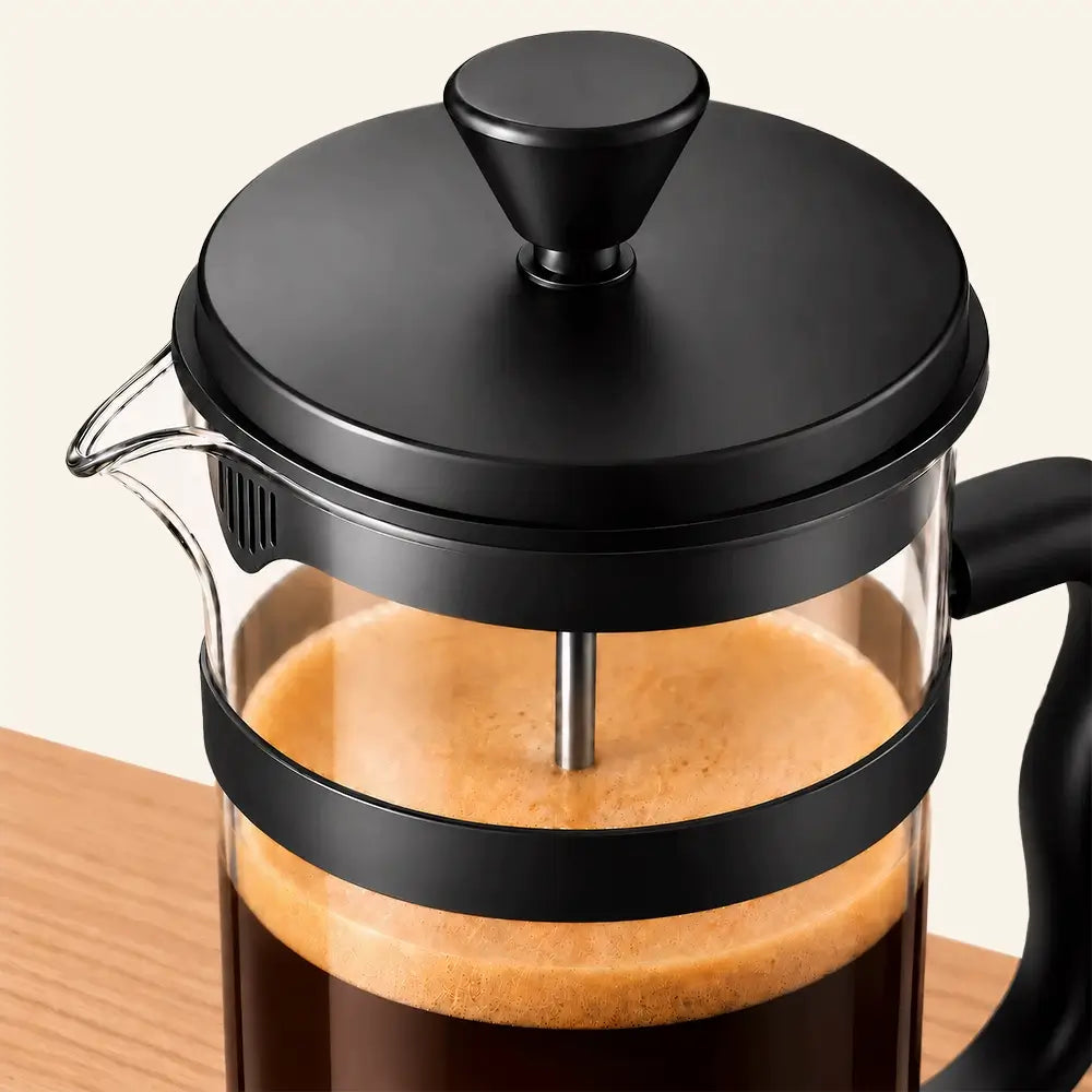 Heat-Resistant Glass Cafetière Coffee French Press