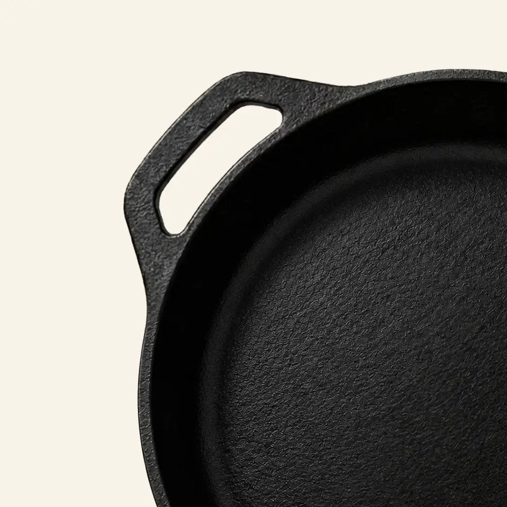 Pre-Seasoned Cast Iron Skillet Frying Pan
