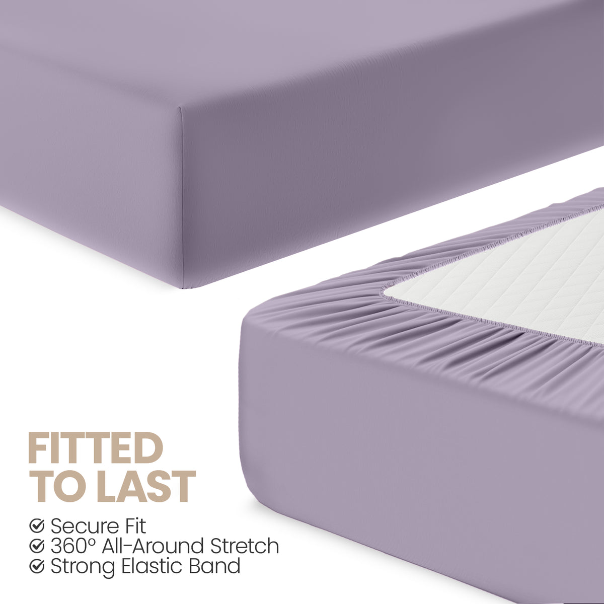 Everyday Soft Fitted Sheet - Multipack