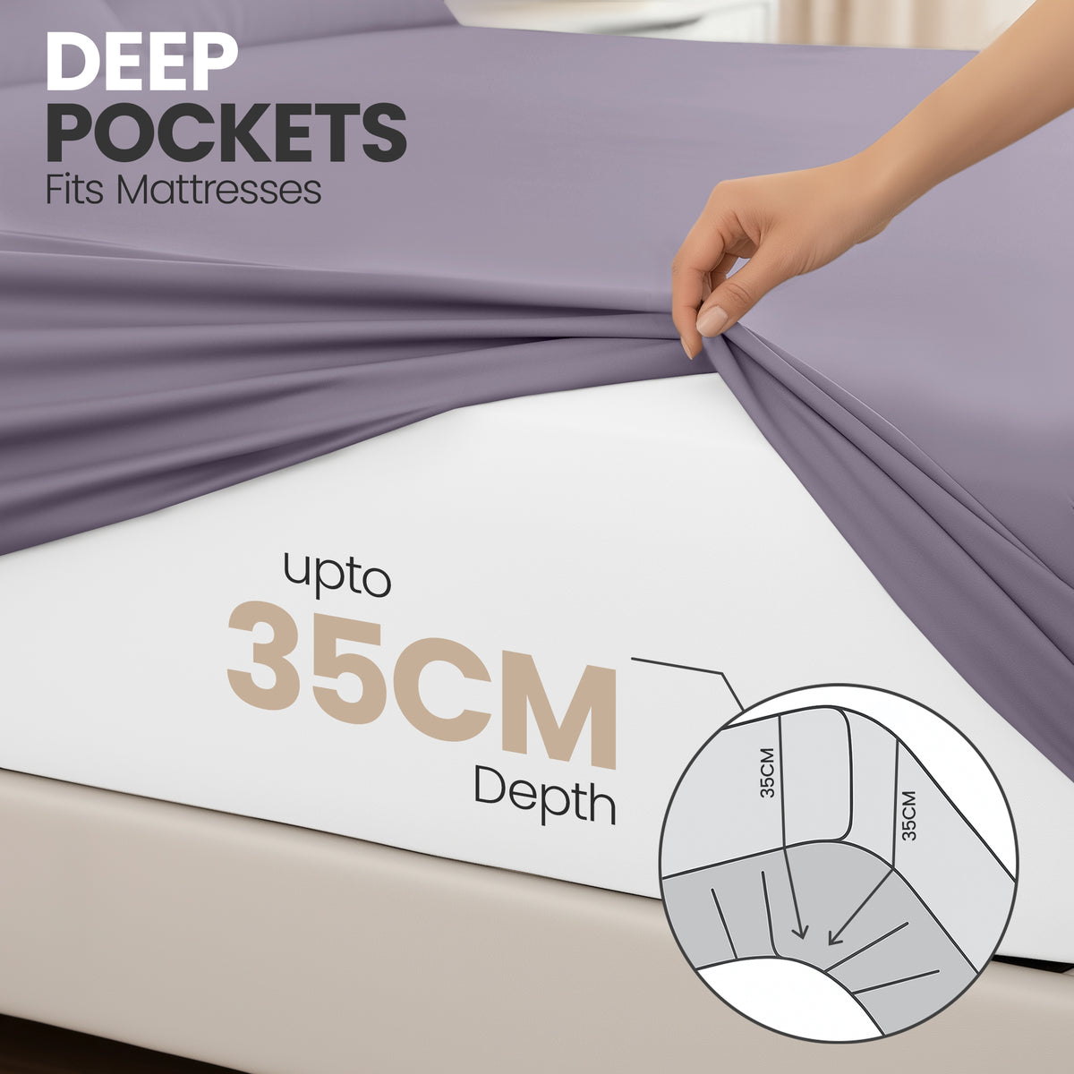 Everyday Soft Fitted Sheet - Multipack