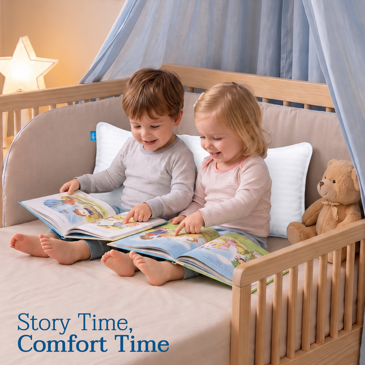 CosyNest Toddler Pillow