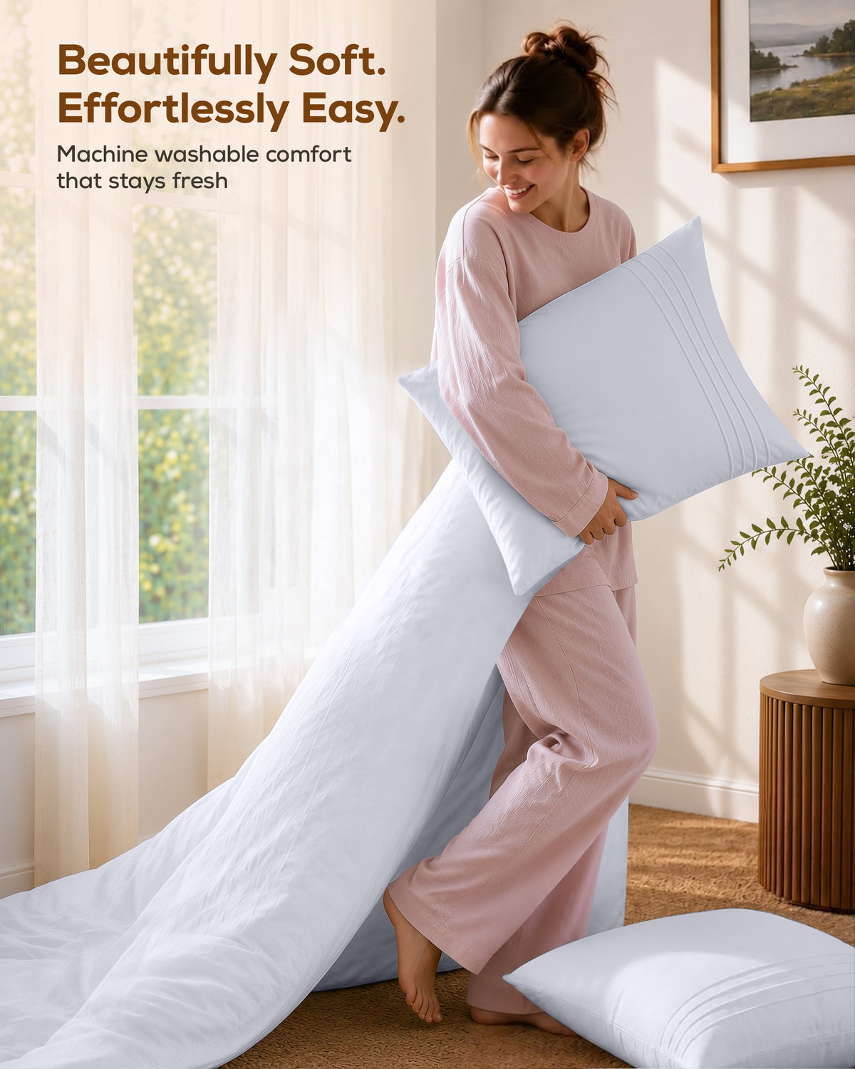 Fine Embroidery Duvet Cover Set