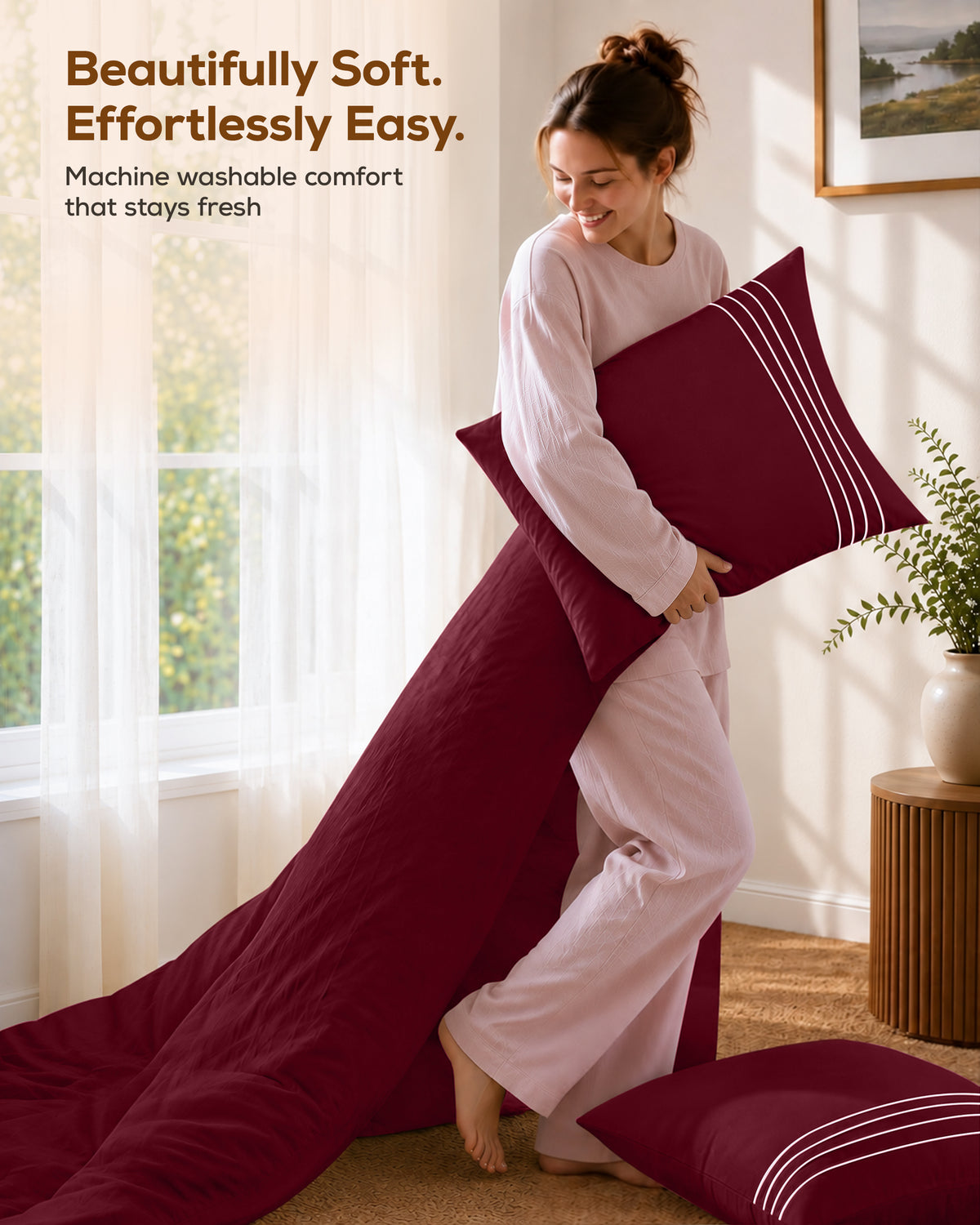 Fine Embroidery Duvet Cover Set