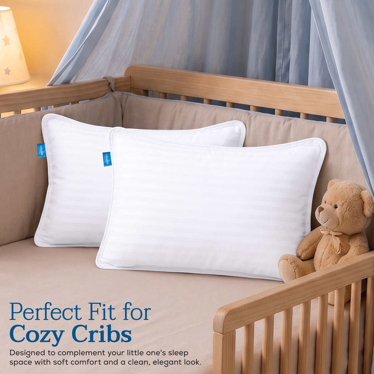 CosyNest Toddler Pillow