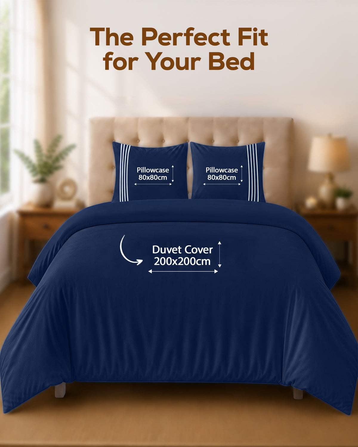 Fine Embroidery Duvet Cover Set